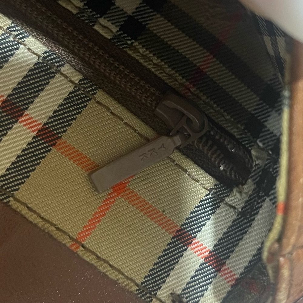 Brown Leather Burberrys Crossbody - Picture 14 of 16